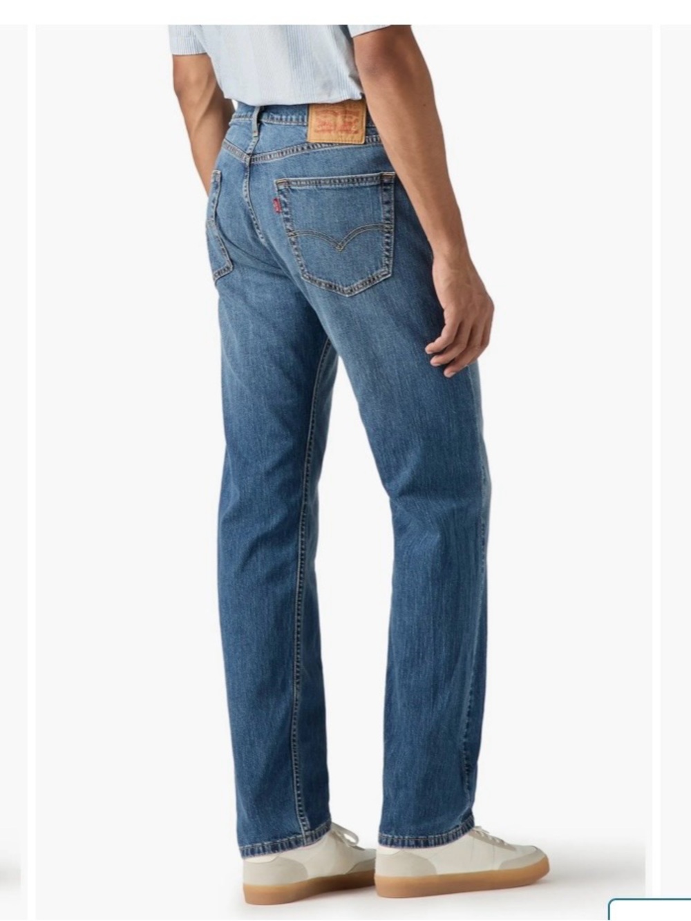 Levi's 505 36" X 32" Blue Denim Jeans